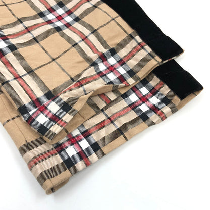 【中古品】【メンズ】 BAL バル SIDELINE CHECK PANTS サイドラインチェックパンツ ボトムス 151-260408-hn-04-fur サイズ：EXTRA LARGE(XL相当) カラー：ベージュ系/ブラック 万代Net店