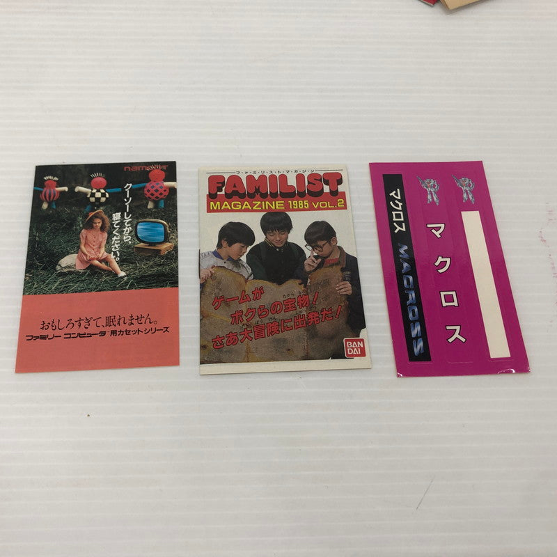 【中古品】 超時空要塞 マクロス ファミコンソフト FC 023-260830-ns-09-teih 万代Net店