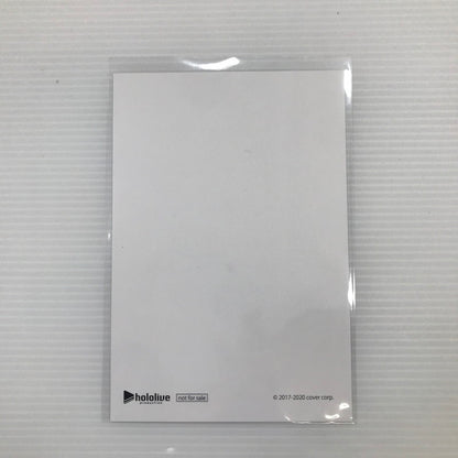 【中古美品】 ホロライブ 百鬼あやめ 誕生日記念2020 箔押しサイン入りポストカード 053-260330-yk-08-tag 万代Net店