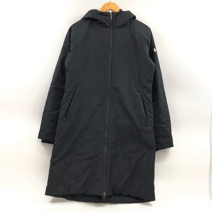 【中古品】【メンズ】 UNDER ARMOUR アンダーアーマー LONG JACKET 1319756 中綿 ロングジャケット アウター 148-260917-hn-09-fur サイズ：L カラー：ブラック 万代Net店