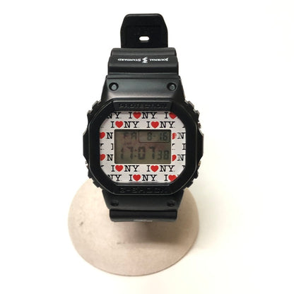 【中古美品】【メンズ】 JOURNAL STANDARD ジャーナルスタンダード CASIO G-SHOCK×Dqm×ジャーナルスタンダード DW-5600VT トリプルコラボ 196-240816-wy－4-tom カラー：ブラック 万代Net店