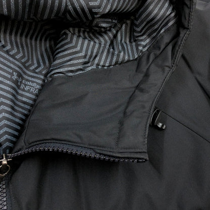 【中古品】【メンズ】 UNDER ARMOUR アンダーアーマー LONG JACKET 1319756 中綿 ロングジャケット アウター 148-260917-hn-09-fur サイズ：L カラー：ブラック 万代Net店