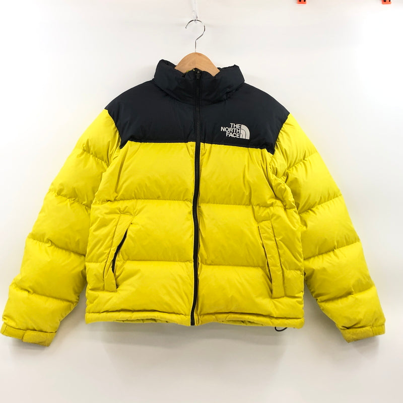【中古品】【メンズ】 THE NORTH FACE ザ・ノースフェイス 1996 RETRO NUPTSE JACKET レトロヌプシジャケット ダウンジャケット アウター 144-260919-hn-02-fur サイズ：M カラー：イエロー/ブラック 万代Net店