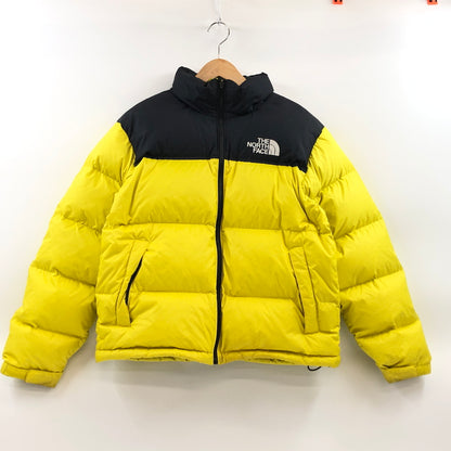 【中古品】【メンズ】 THE NORTH FACE ザ・ノースフェイス 1996 RETRO NUPTSE JACKET レトロヌプシジャケット ダウンジャケット アウター 144-260919-hn-02-fur サイズ：M カラー：イエロー/ブラック 万代Net店