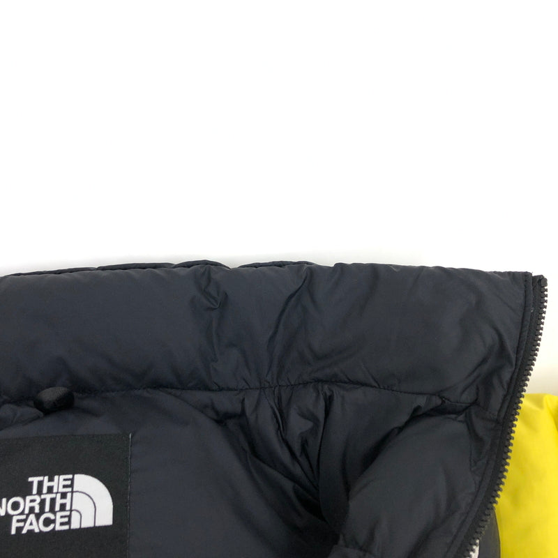 【中古品】【メンズ】 THE NORTH FACE ザ・ノースフェイス 1996 RETRO NUPTSE JACKET レトロヌプシジャケット ダウンジャケット アウター 144-260919-hn-02-fur サイズ：M カラー：イエロー/ブラック 万代Net店
