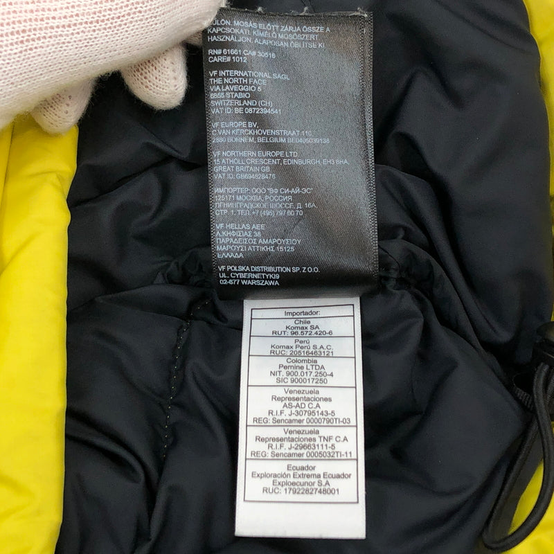 【中古品】【メンズ】 THE NORTH FACE ザ・ノースフェイス 1996 RETRO NUPTSE JACKET レトロヌプシジャケット ダウンジャケット アウター 144-260919-hn-02-fur サイズ：M カラー：イエロー/ブラック 万代Net店