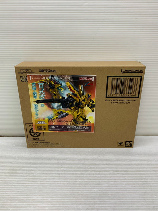 【現状渡し品】 BANDAI METAL ROBOT魂 フルアーマー百式改・百式改 おもちゃ 056-251006-ks-02-min 万代Net店