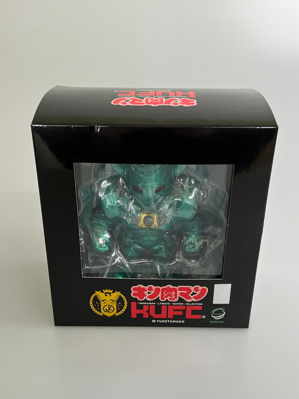 【現状渡し品】 KUFC 03 悪魔将軍 原作 エメラルド キン肉マン ソフビ 051-260303-zi-09-min 万代Net店