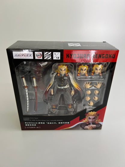 【現状渡し品】 BUZZmod　煉獄杏寿郎 ANIPLEX+限定 鬼滅の刃 アクションフィギュア 051-260303-zi-11-min 万代Net店