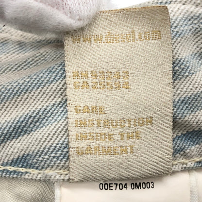 【現状渡し品】【レディース】 DIESEL ディーゼル RYOTH WASH n008DN ウォッシュ ストライプデニムパンツ ボトムス 152-250723-hn-06-fur サイズ：27 カラー：ホワイト/ブルー系 万代Net店