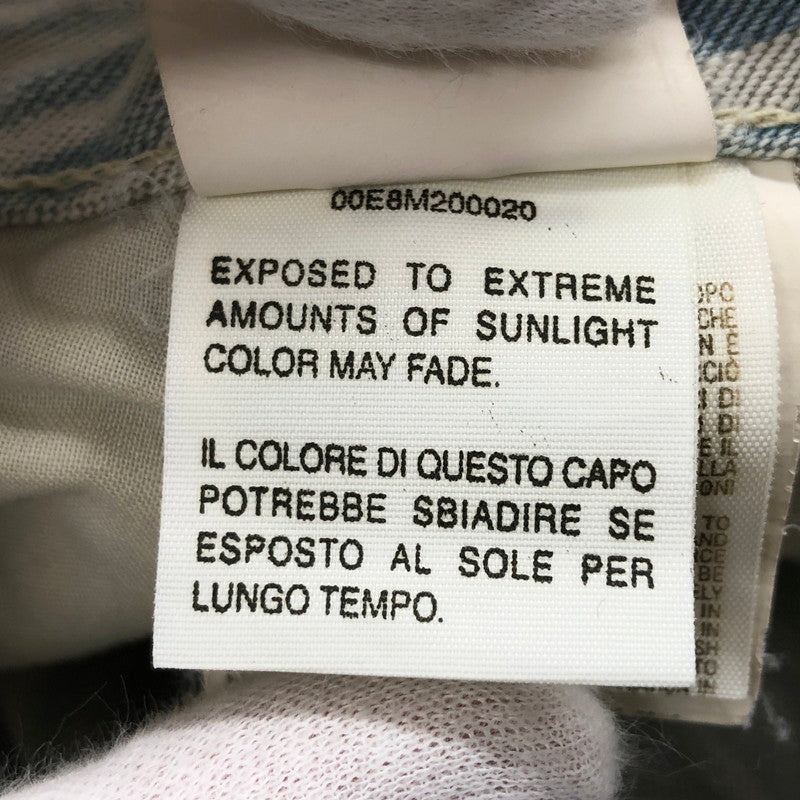 【現状渡し品】【レディース】 DIESEL ディーゼル RYOTH WASH n008DN ウォッシュ ストライプデニムパンツ ボトムス 152-250723-hn-06-fur サイズ：27 カラー：ホワイト/ブルー系 万代Net店