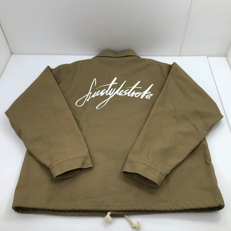 【中古品】 高橋優 LIVETOUR 2019-2020 free style stroke 高橋こだわりワークジャケット Lサイズ 087-260331-yk-18-tag 万代Net店
