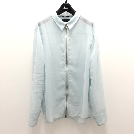 【中古品】【レディース】 TATRAS タトラス TATRAS MOGLIANO SHIRT (fuz) 141-250808-SU-01-tom サイズ：03 カラー：水色 万代Net店