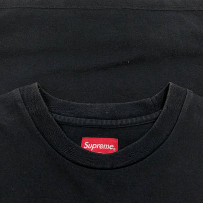 【中古品】【メンズ】 SUPREME シュプリーム × PLAYBOY プレイボーイ POCKET TEE ポケット付き半袖Tシャツ トップス 149-260920-hn-02-fur サイズ：M カラー：ブラック 万代Net店
