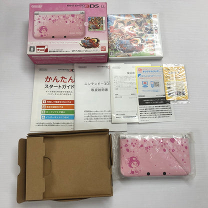 【中古品】 Nintendo 3DS LL ﾜﾝﾋﾟｰｽ ｱﾝﾘﾐﾃｯﾄﾞﾜｰﾙﾄﾞR ｱﾄﾞﾍﾞﾝﾁｬｰﾊﾟｯｸ ﾁｮｯﾊﾟｰﾋﾟﾝｸver 023-260831-ns-01-teih 万代Net店