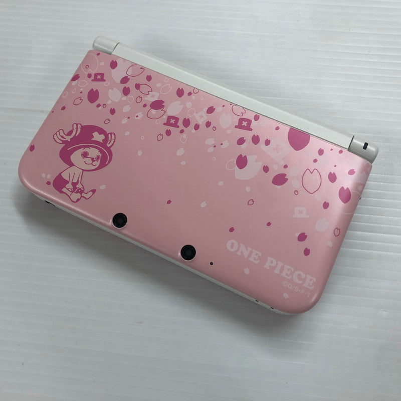 【中古品】 Nintendo 3DS LL ﾜﾝﾋﾟｰｽ ｱﾝﾘﾐﾃｯﾄﾞﾜｰﾙﾄﾞR ｱﾄﾞﾍﾞﾝﾁｬｰﾊﾟｯｸ ﾁｮｯﾊﾟｰﾋﾟﾝｸver 023-260831-ns-01-teih 万代Net店