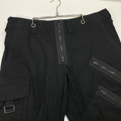 【中古品】【メンズ】 Y's ワイズ MD-P03-012 パラシュートパンツ ボトムス ブランド 古着 151-260131-gm-08-fuz サイズ：2 カラー：ブラック 万代Net店