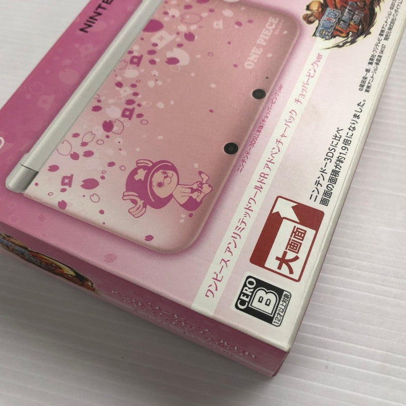 【中古品】 Nintendo 3DS LL ﾜﾝﾋﾟｰｽ ｱﾝﾘﾐﾃｯﾄﾞﾜｰﾙﾄﾞR ｱﾄﾞﾍﾞﾝﾁｬｰﾊﾟｯｸ ﾁｮｯﾊﾟｰﾋﾟﾝｸver 023-260831-ns-01-teih 万代Net店
