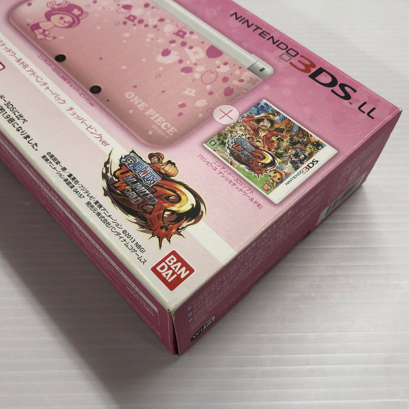 【中古品】 Nintendo 3DS LL ﾜﾝﾋﾟｰｽ ｱﾝﾘﾐﾃｯﾄﾞﾜｰﾙﾄﾞR ｱﾄﾞﾍﾞﾝﾁｬｰﾊﾟｯｸ ﾁｮｯﾊﾟｰﾋﾟﾝｸver 023-260831-ns-01-teih 万代Net店