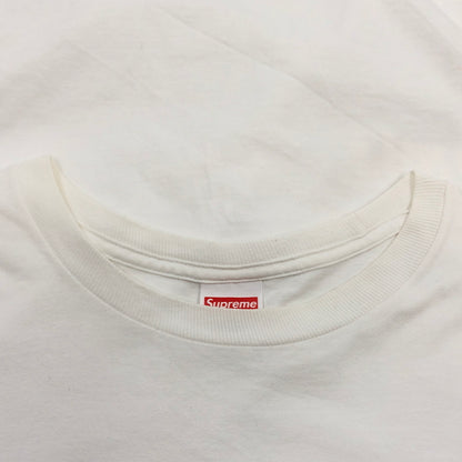 【中古品】【メンズ】 SUPREME シュプリーム × THRASHER スラッシャー MULTI LOGO LS TEE マルチロゴ 長袖Tシャツ トップス 149-260920-hn-05-fur サイズ：L カラー：ホワイト 万代Net店