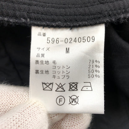 【中古品】【メンズ】 MHL マーガレットハウエル WOOL COTTON PANTS 596-0240509 ウールコットンパンツ ボトムス 151-260920-hn-06-fur サイズ：M カラー：ブラック 万代Net店