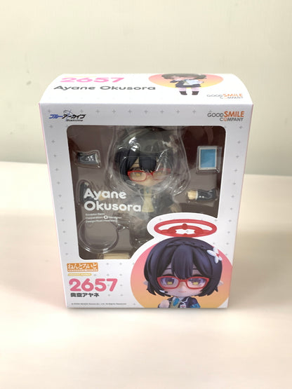 【未使用品】 ねんどろいど ブルーアーカイブ Blue Archive 奥空アヤネ フィギュア 053-260130-zi-02-min 万代Net店