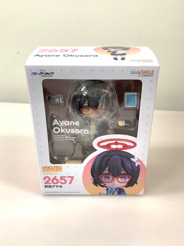 【中古美品】 ねんどろいど ブルーアーカイブ Blue Archive 奥空アヤネ フィギュア 053-260130-zi-02-min 万代Net店