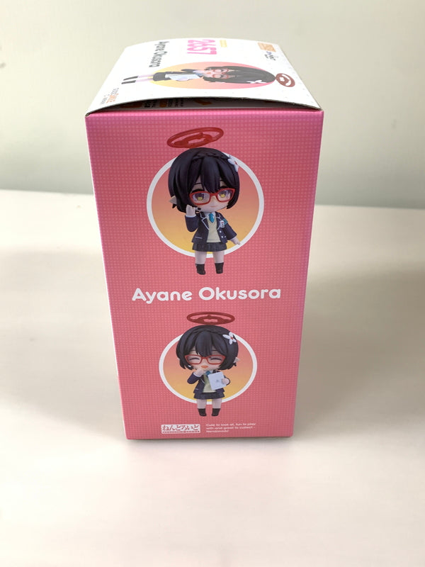 【中古美品】 ねんどろいど ブルーアーカイブ Blue Archive 奥空アヤネ フィギュア 053-260130-zi-02-min 万代Net店