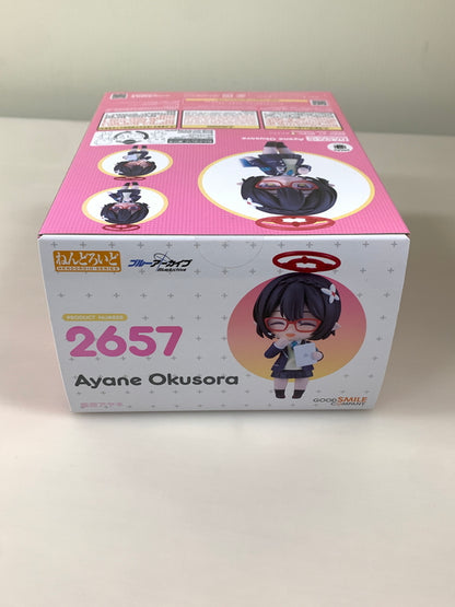 【中古美品】 ねんどろいど ブルーアーカイブ Blue Archive 奥空アヤネ フィギュア 053-260130-zi-02-min 万代Net店