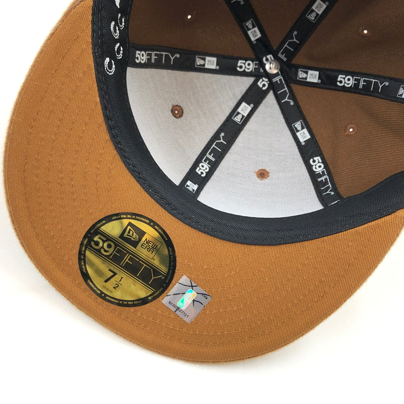 【中古品】【メンズ/レディース】 NEWERA ニューエラ 59FIFTY YEAR OF THE HORSE BB CAP ベースボールキャップ 帽子 185-260920-hn-08-fur サイズ：7 1/2(59.6cm) カラー：ブラウン 万代Net店