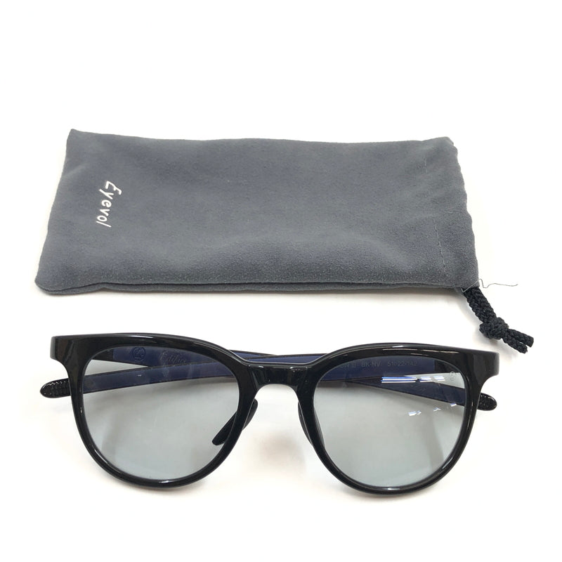 【中古品】【メンズ/レディース】 EYEVOL アイヴォル CONLON lll SUNGLASSES コンロン lll サングラス アイウェア 203-260921-hn-01-fur サイズ：51ロ22-142 カラー：ブラック 万代Net店