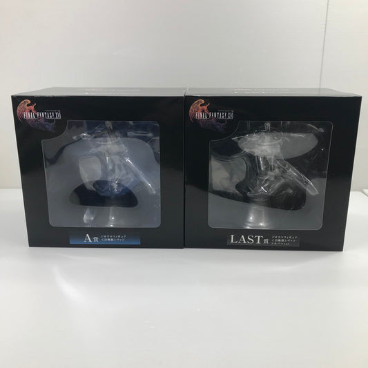 【中古美品】 FINAL FANTASY XVI 発売記念くじ ジオラマフィギュア A賞 〈召喚獣シヴァ〉LAST賞 ＜召喚獣シヴァ＞ シルバーver. 2体セット 未開封 箱イタミあり 052-260721-ti-07-tag 万代Net店