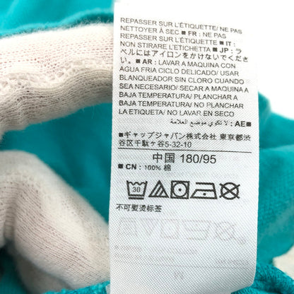 【現状渡し品】【メンズ】 GAP ギャップ 半袖ポロシャツ トップス 147-251102-hn-02-fur サイズ：M カラー：ターコイズ系 万代Net店