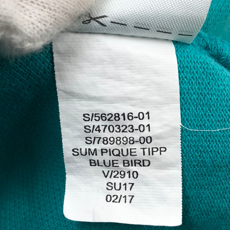 【現状渡し品】【メンズ】 GAP ギャップ 半袖ポロシャツ トップス 147-251102-hn-02-fur サイズ：M カラー：ターコイズ系 万代Net店