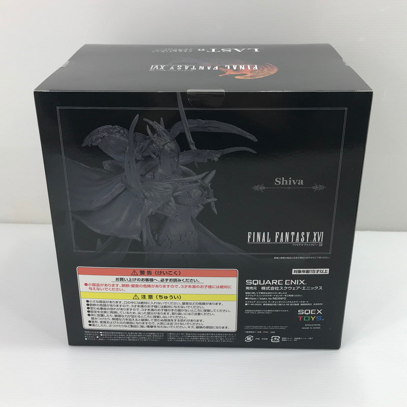 【中古美品】 FINAL FANTASY XVI 発売記念くじ ジオラマフィギュア A賞 〈召喚獣シヴァ〉LAST賞 ＜召喚獣シヴァ＞ シルバーver. 2体セット 未開封 箱イタミあり 052-260721-ti-07-tag 万代Net店