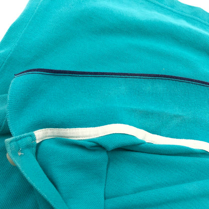 【現状渡し品】【メンズ】 GAP ギャップ 半袖ポロシャツ トップス 147-251102-hn-02-fur サイズ：M カラー：ターコイズ系 万代Net店