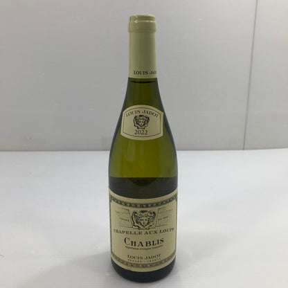 【宮城県内のみ発送】【中古美品】 ルイ・ジャド　シャブリ 白 シャペル・オー・ルー 2022　750ml 214-260407-yk-03-tag 万代Net店