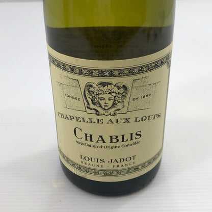 【宮城県内のみ発送】【中古美品】 ルイ・ジャド　シャブリ 白 シャペル・オー・ルー 2022　750ml 214-260407-yk-03-tag 万代Net店