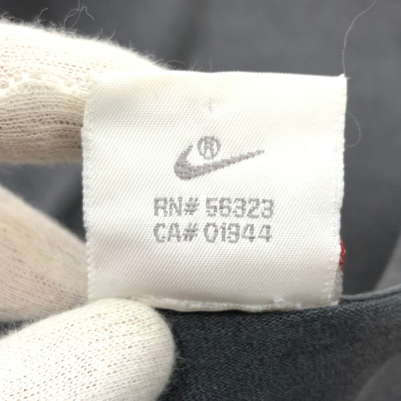 【現状渡し品】【メンズ】 NIKE ナイキ 90'S LOGO S/S TEE 銀タグ 両シングル ロゴ 半袖Tシャツ ヴィンテージ トップス 146-260412-hn-06-fur サイズ：不明 カラー：チャコールグレー系 万代Net店