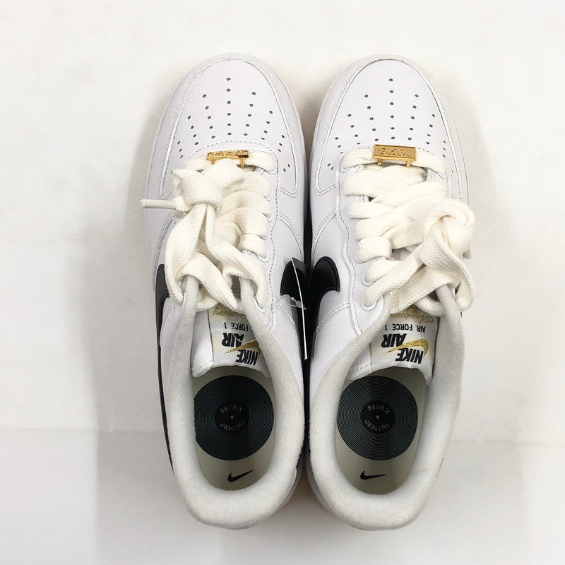 【中古品】【メンズ】 NIKE ナイキ AIR FORCE 1 LOW BRONX ORIGINS DX2305-100 エアフォース1 ロー ブロンクス オリジンズ スニーカー シューズ 靴 160-260212-hn-03-fur サイズ：26.5cm US 8.5 カラー：ホワイト/ブラック 万代Net店