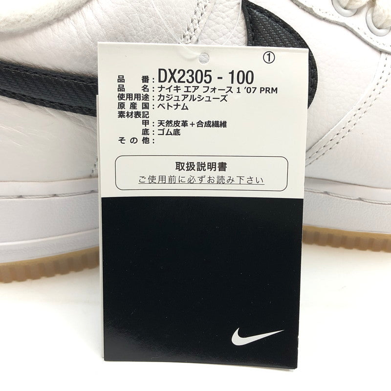 【中古品】【メンズ】 NIKE ナイキ AIR FORCE 1 LOW BRONX ORIGINS DX2305-100 エアフォース1 ロー ブロンクス オリジンズ スニーカー シューズ 靴 160-260212-hn-03-fur サイズ：26.5cm US 8.5 カラー：ホワイト/ブラック 万代Net店