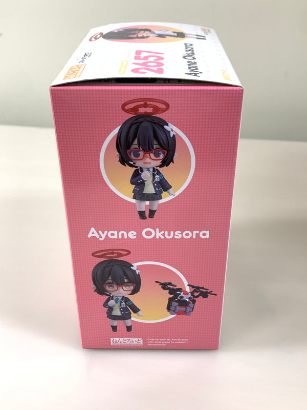 【未使用品】 ねんどろいど ブルーアーカイブ Blue Archive 奥空アヤネ フィギュア 053-260130-zi-09-min 万代Net店