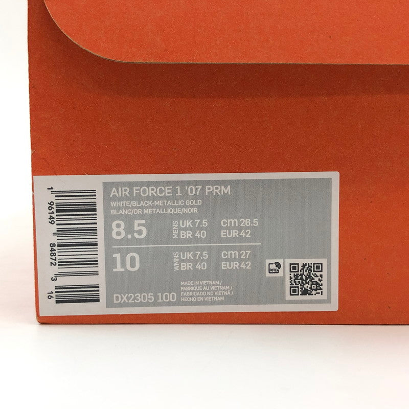 【中古品】【メンズ】 NIKE ナイキ AIR FORCE 1 LOW BRONX ORIGINS DX2305-100 エアフォース1 ロー ブロンクス オリジンズ スニーカー シューズ 靴 160-260212-hn-03-fur サイズ：26.5cm US 8.5 カラー：ホワイト/ブラック 万代Net店
