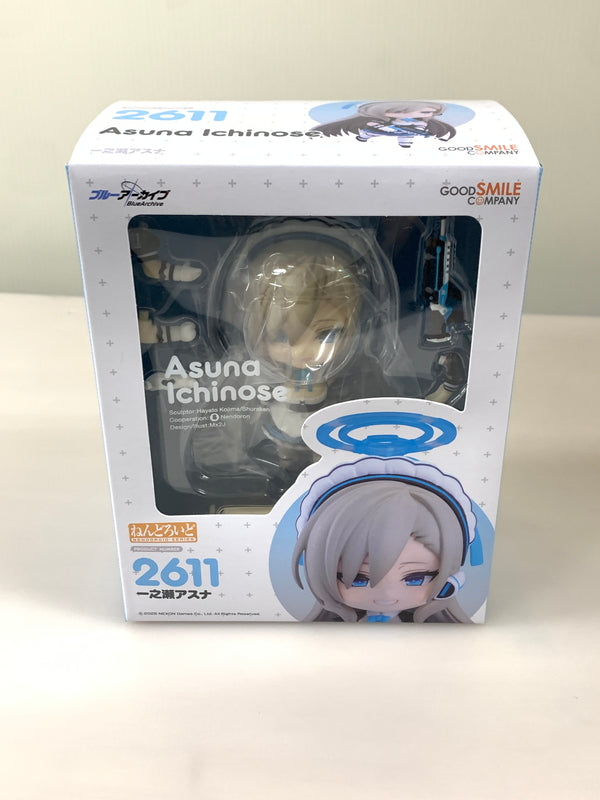 【未使用品】 ねんどろいど ブルーアーカイブ Blue Archive 一之瀬アスナ フィギュア 053-260130-zi-10-min 万代Net店
