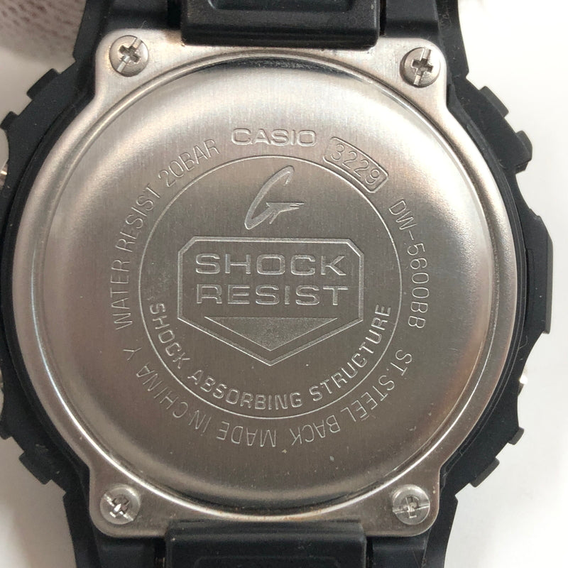 【中古品】【メンズ】 G-SHOCK ジーショック 5600 SERIES DIGITAL WATCH DW-5600BB-1JF デジタル 腕時計 196-260921-hn-03-fur カラー：ブラック 万代Net店