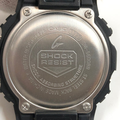 【中古品】【メンズ】 G-SHOCK ジーショック 5600 SERIES DIGITAL WATCH DW-5600BB-1JF デジタル 腕時計 196-260921-hn-03-fur カラー：ブラック 万代Net店