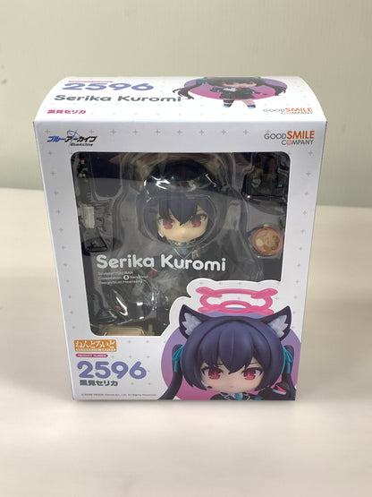 【未使用品】 ねんどろいど ブルーアーカイブ 黒見セリカ フィギュア 053-260130-zi-11-min 万代Net店