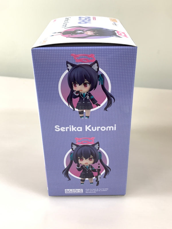 【未使用品】 ねんどろいど ブルーアーカイブ 黒見セリカ フィギュア 053-260130-zi-11-min 万代Net店