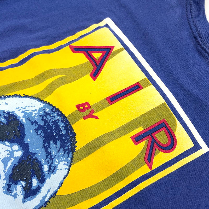 【現状渡し品】【メンズ】 NIKE ナイキ 90S AIR BY JORDAN TEE 両シングル 銀タグ エア バイ ジョーダン 半袖Tシャツ ヴィンテージ トップス 146-260412-hn-07-fur サイズ：L カラー：ブルー系 万代Net店