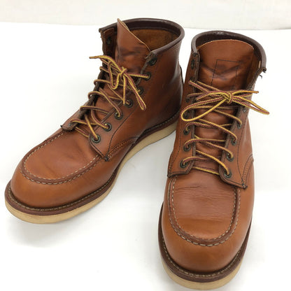 【現状渡し品】【メンズ】 RED WING レッドウィング 6 CLASSIC MOC 875 アイリッシュセッター 6インチ モックトゥ ワークブーツ シューズ 靴 164-250726-hn-01-fur サイズ：28.0cm US 10 カラー：オロレガシー 万代Net店